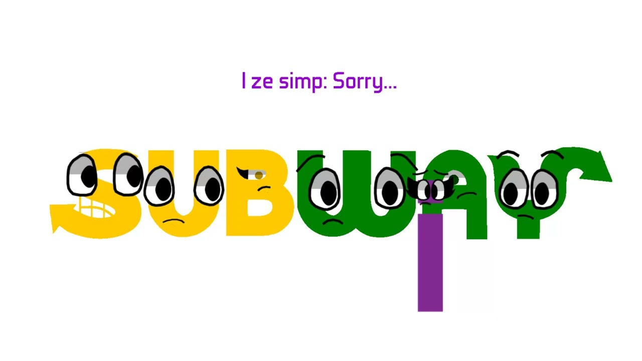 Subway Logo Bloopers 4 take 46: 