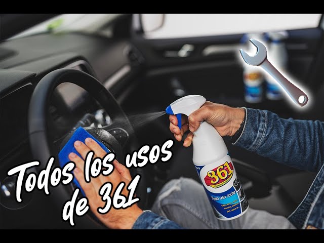 ▷ 361 Limpiador Todo Uso Coche Sisbrill  El mejor limpiador de uso directo  para todas las superficies de tu vehículo – Higiene industrial