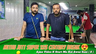 Snooker Final Frame Mithu jutt Super  123 Century Break | Snooker Players Academy #snooker #final123