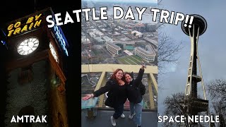 DAY TRIP TO SEATTLE: 6 am Amtrak from Portland, brunch & the space needle!