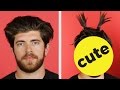 Girls Try Styling Guys’ Hair