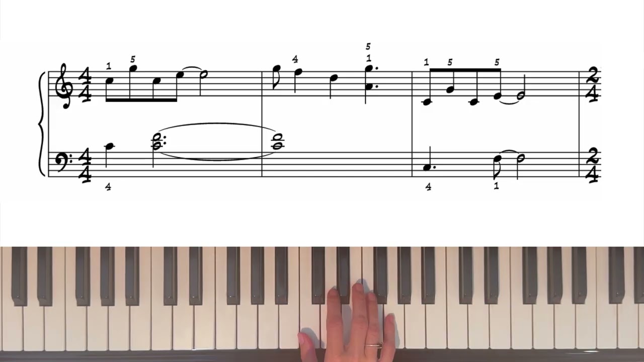 Free Piano Lesson: 