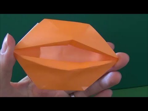 簡単 動く くちびる 折り紙easy Lip It Moves Origami Youtube