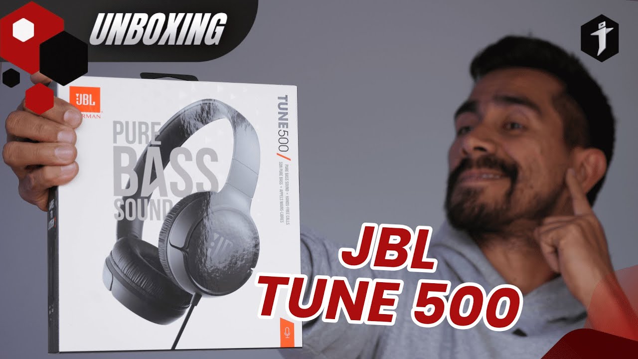Audífonos JBL pure bass tune 500