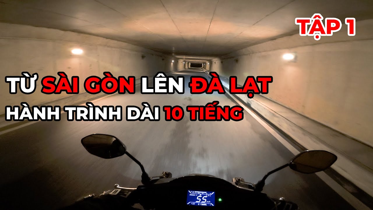 ИЗ САЙГОНА В ДАЛАТ НА СКУТЕРЕ – 10-ЧАСОВОЕ ПУТЕШЕСТВИЕ | AIR BLADE 150 | ЭПИЗОД 1