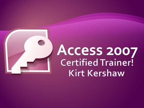 Access 2007 Table: