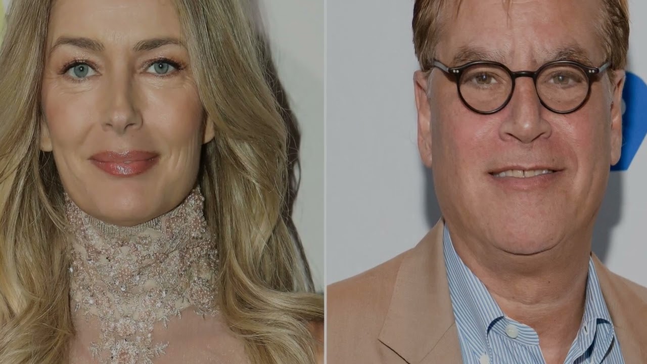 Aaron Sorkin and Paulina Porizkova make red carpet debut at Oscars