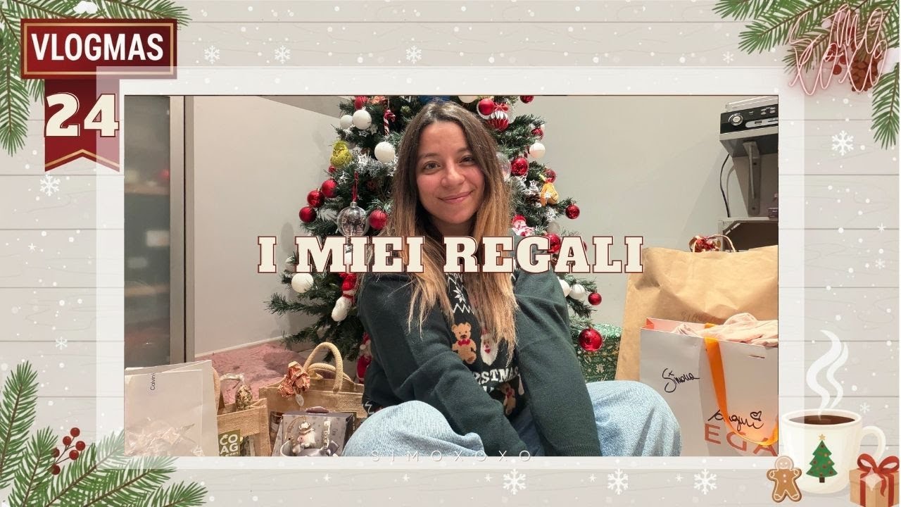 VLOGMAS 24 | Un Natale INDIMENTICABILE ❤️ + Reveal dei miei regali!
