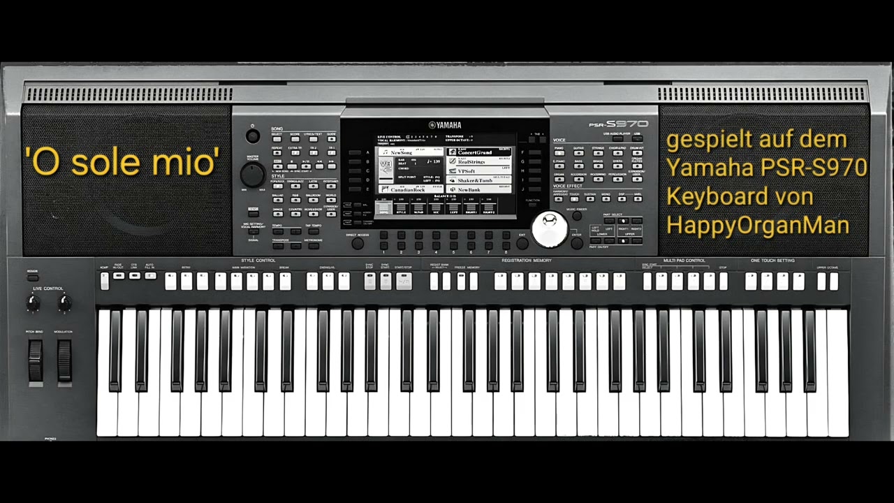 'O sole mio' - Keyboard-Version 