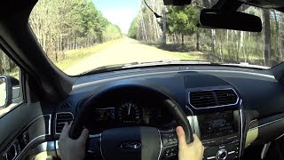 2016 Ford Explorer Limited POV Test Drive