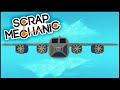 Scrap Mechanic ➤ Massive Cargo Plane! I Can Fly! [Scrap Mechanic Gameplay]