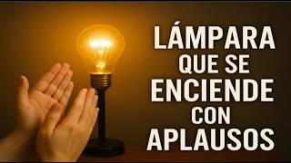 ✅Aplausos para encender Lampara , sensor de sonido