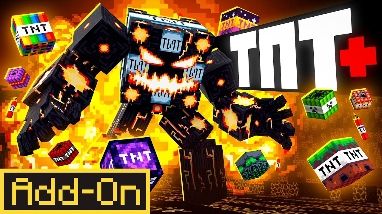 TNT+ Add-On | Minecraft