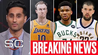 Shams latest on Giannis trade buzz, Lakers acquire Luke Kennard, Zubac to Pacers |NBA Trade Deadline