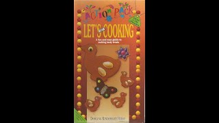 Lets Get Cooking My First Cookery Video 1993, Full Vhs