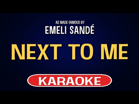 Miniatura del vídeo de Emeli Sande - Next to Me