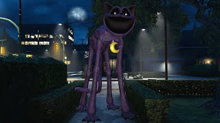 CatNap Was Waiting Outside in the city AT NIGHT| Garry's Mod