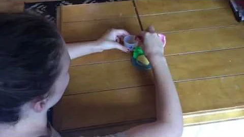 Dinner time pretend play 6