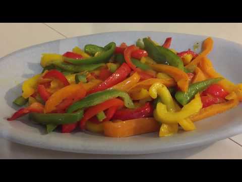 Video: Cómo Cocinar Pimientos Morrones