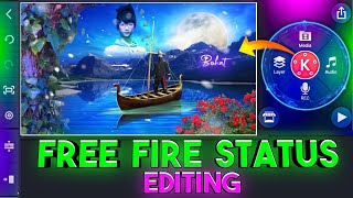 Free Fire Short Video Editing Tutorial Free Fire Status Kaise Banaye Kinemaster Tutorial