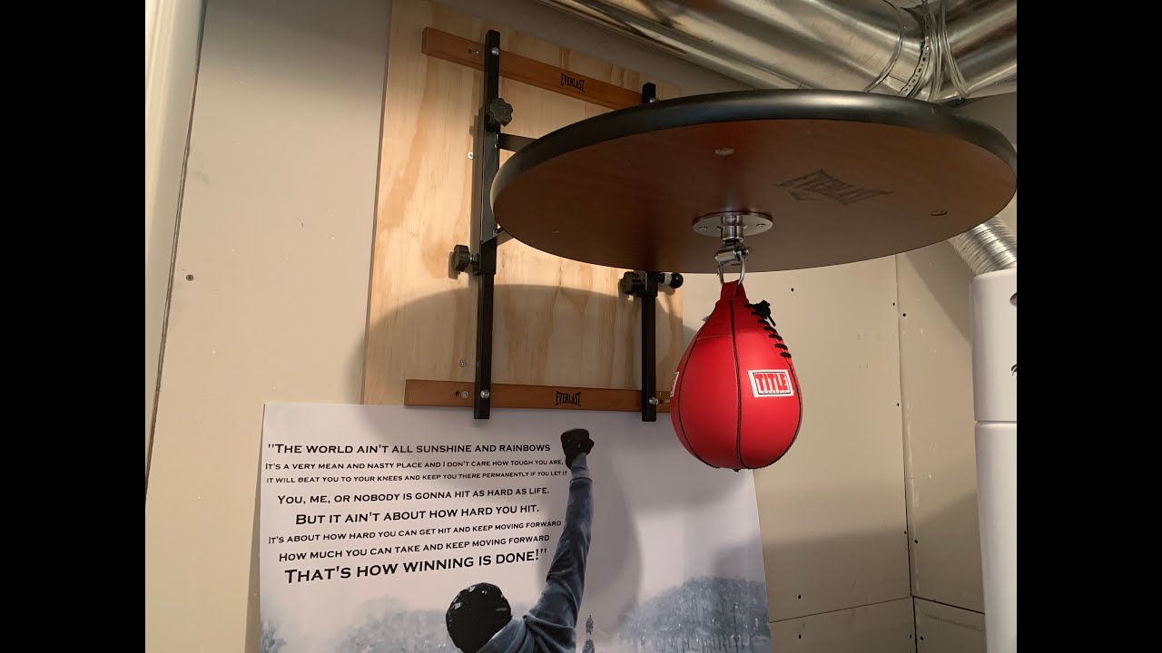 Everlast Speed Bag Platform review - YouTube