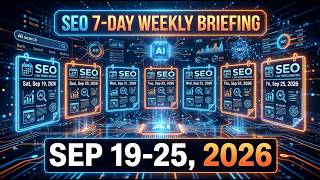 ASR - SEO 7-Day Weekly Briefing - Sep 19-25, 2026 News