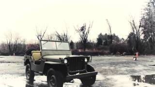 Jeep Willys Holiday Video Dog Goes Along For The Ride