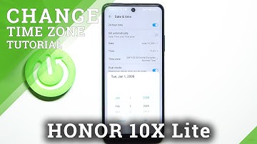 How to Change Date & Time in HONOR 10X Lite – Manage Time Settings