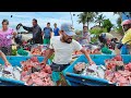 Amazing best villages most satisfying super streets fish markets of villagers