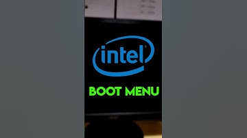 Intel motherboard boot menu #intel #pctips #youtubeshort
