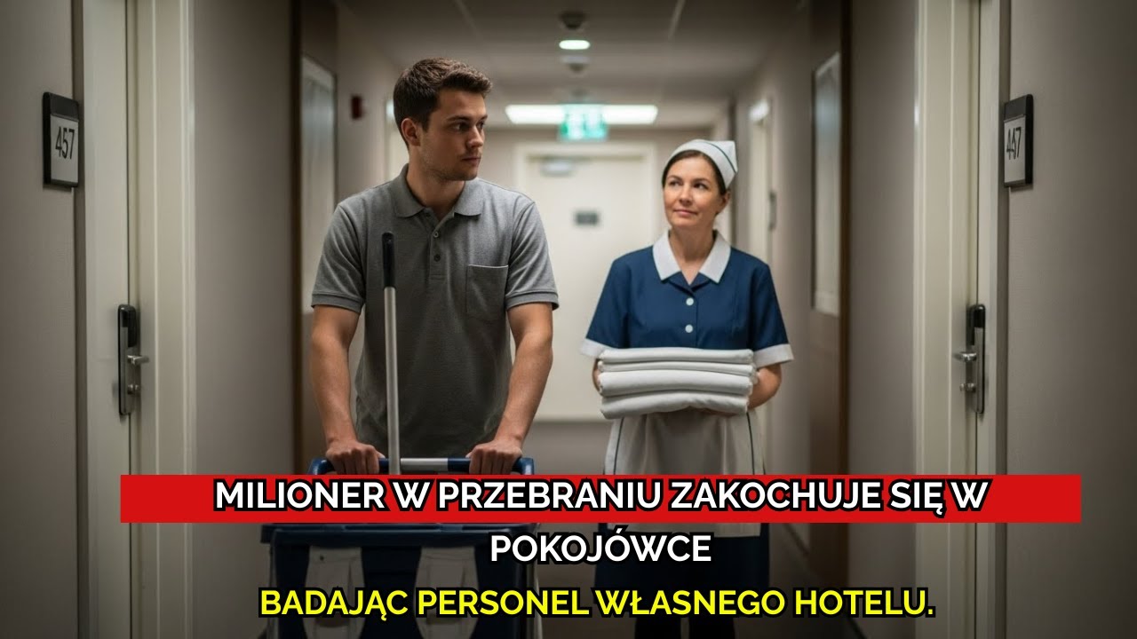 Milioner w przebraniu zakochuje się w pokojówce, badając personel własnego hotelu.