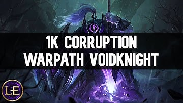 Last Epoch - 1K Corruption & Aberroth Fight w/ Warpath Void Knight! (Patch 1.2)