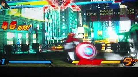 UMVC3 Vergil Million damage solo 1,255,700