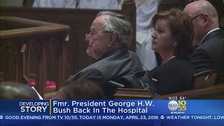 George H.W. Bush Hospitalized