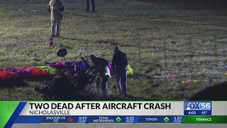 Husband, wife dead in aircraft crash: Jessamine Co. Sheriff's Office investigating