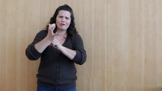 ASL is a language, NOT a tool