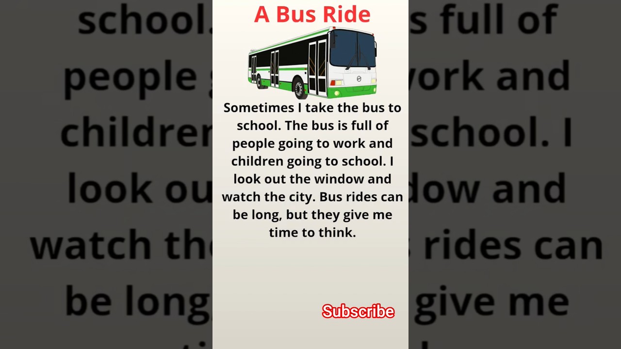 English Reading Practice | Short Texts for Better Understanding