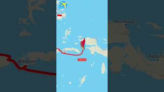 Surabaya  Jayapura Papua adventure rute trip maps walkingaround lensayamano fyp