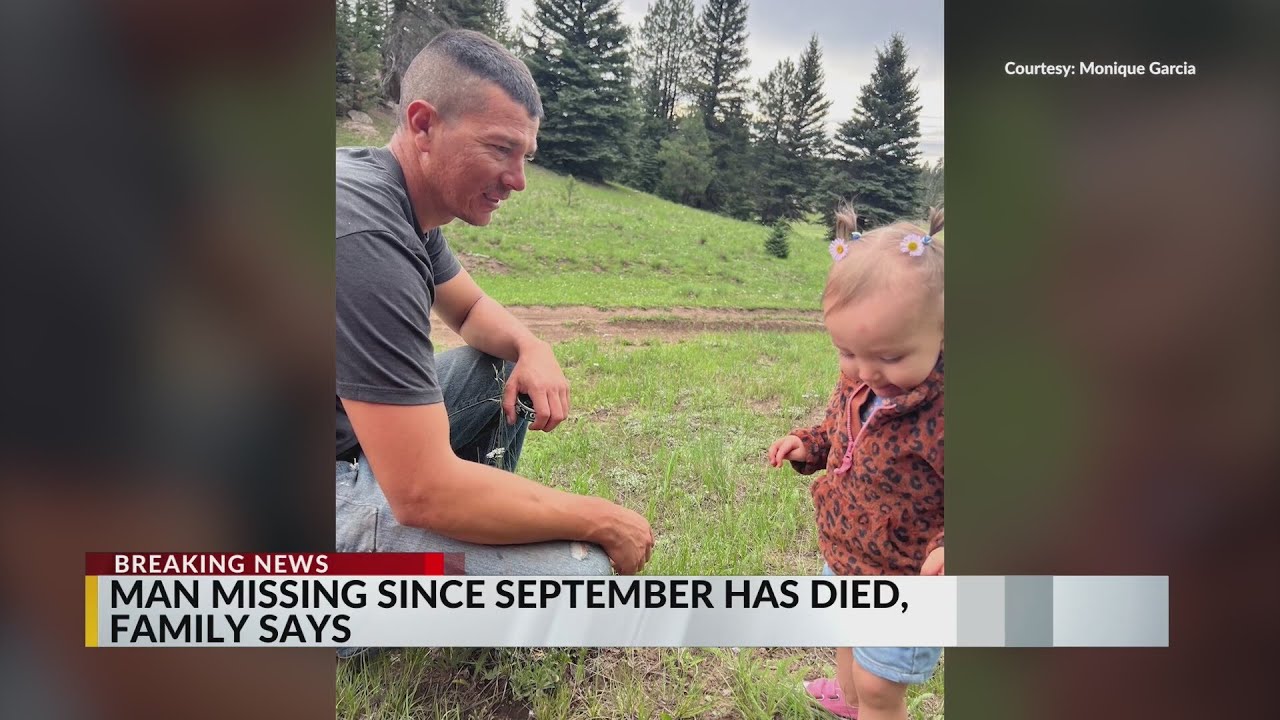 New Mexico man missing since September has died