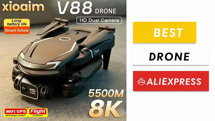 Best 8K GPS Drone on AliExpress | Xiaomi V88 5G Professional HD Aerial Photography Drone Review