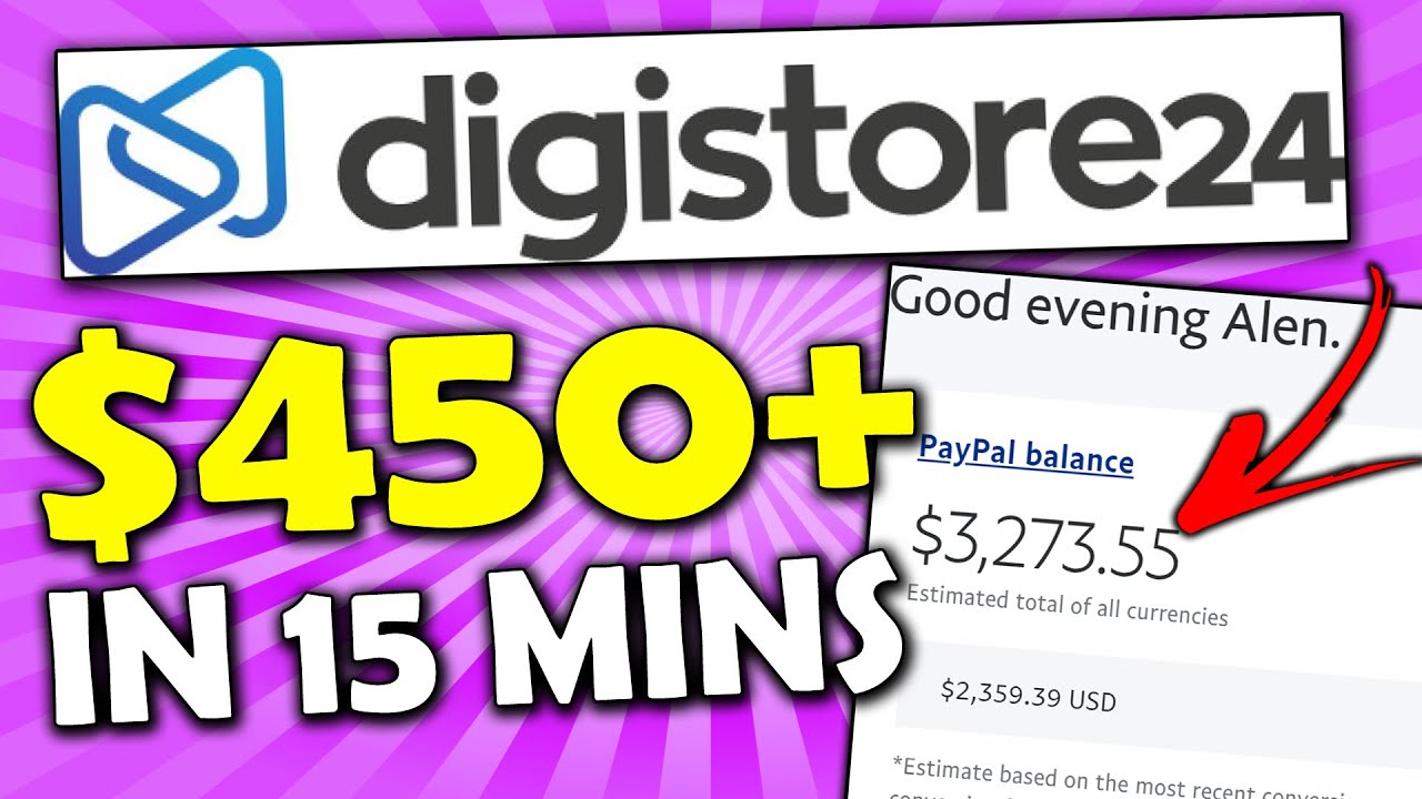  New  Make $450/Day in 15 Minutes | Digistore24 Tutorial for Beginners (Digistore24 Affiliate Marketing)