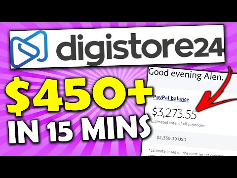 Make $450/Day in 15 Minutes | Digistore24 Tutorial for Beginners (Digistore24 Affiliate Marketing)