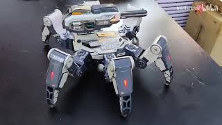 Sci-fi hexapod robot I built