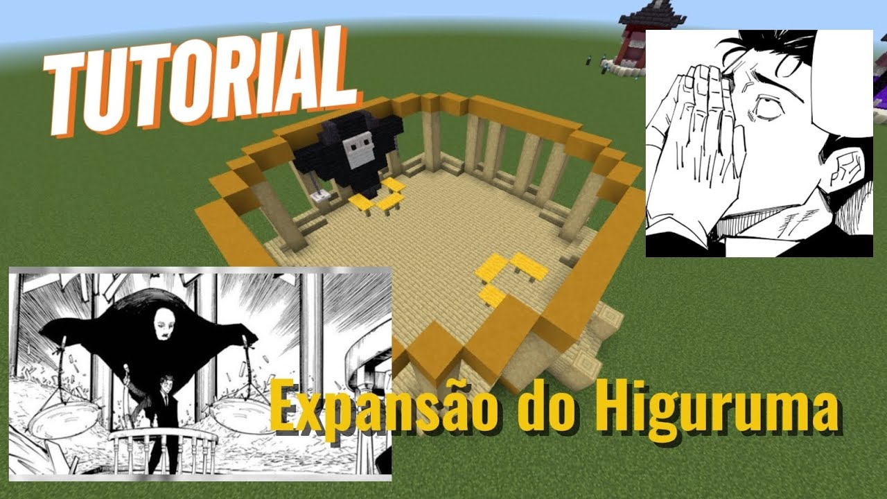 Tutorial! Como fazer a expansão de domínio do Higuruma no Minecraft!