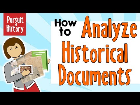 Historical Thinking Skills | How to Analyze Historical Documents