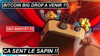 BTCOIN BIG DROP  - SHORT - HEX x2 - CA SENT LE SAPIN - CRYPTO MILLION FR