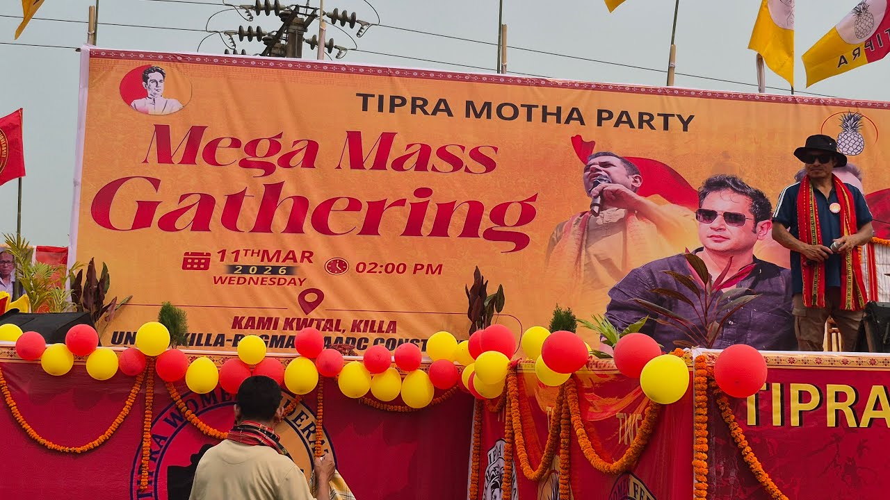 Killa Tipra Motha Mass Gathering Live
