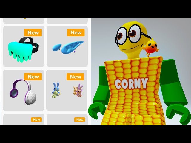 6 NEW FREE LIMITED ROBLOX ITEMS TODAY 😳🌽 