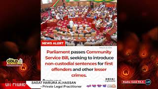 New Community Service Bill Passed! 🚨 Non-Custodial Sentences for First Offenders! | GMC