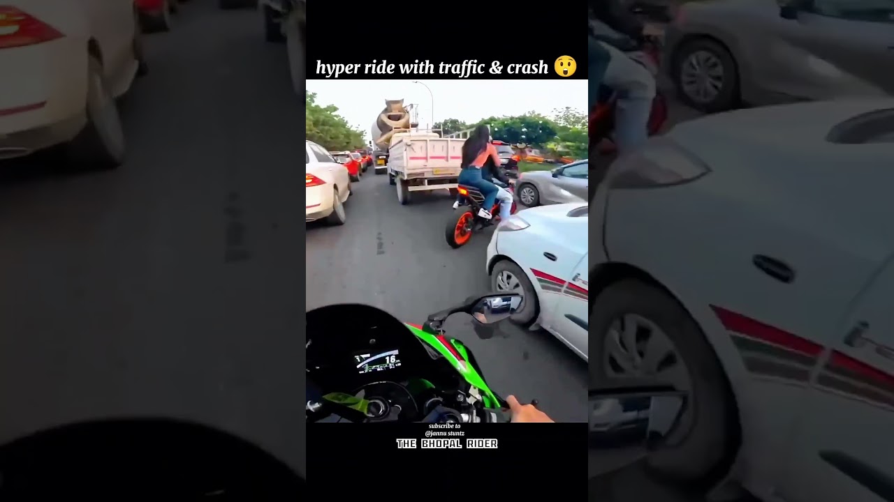 hyper ride with traffic Crush